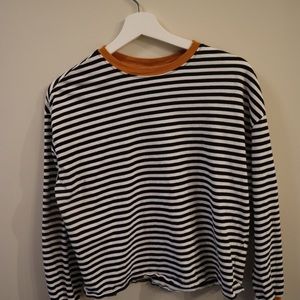 H&M striped long sleeve